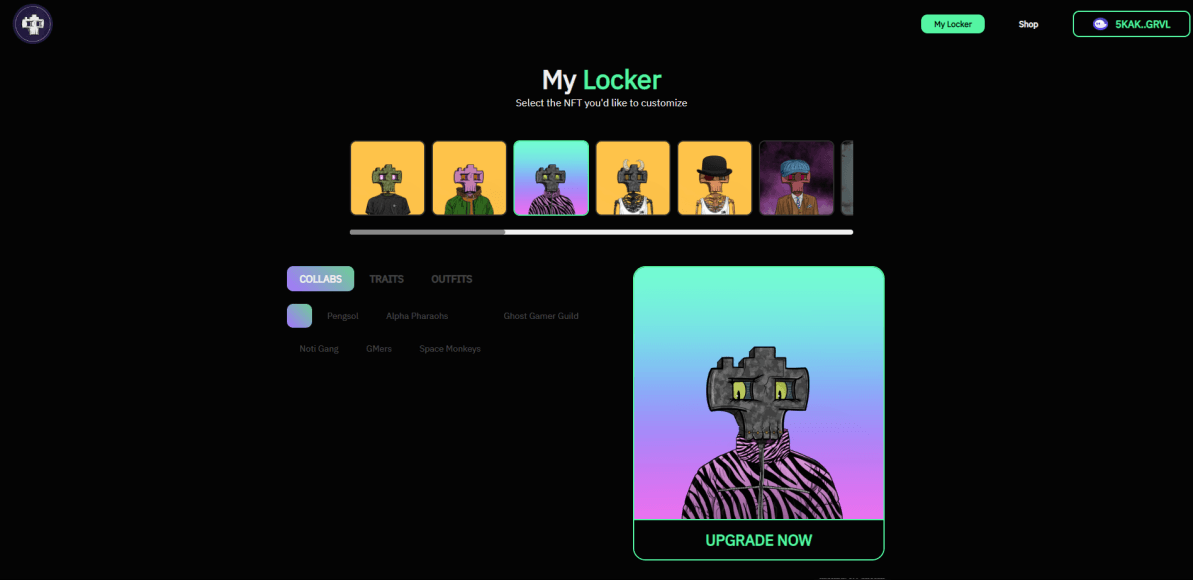 NFT Trait Locker